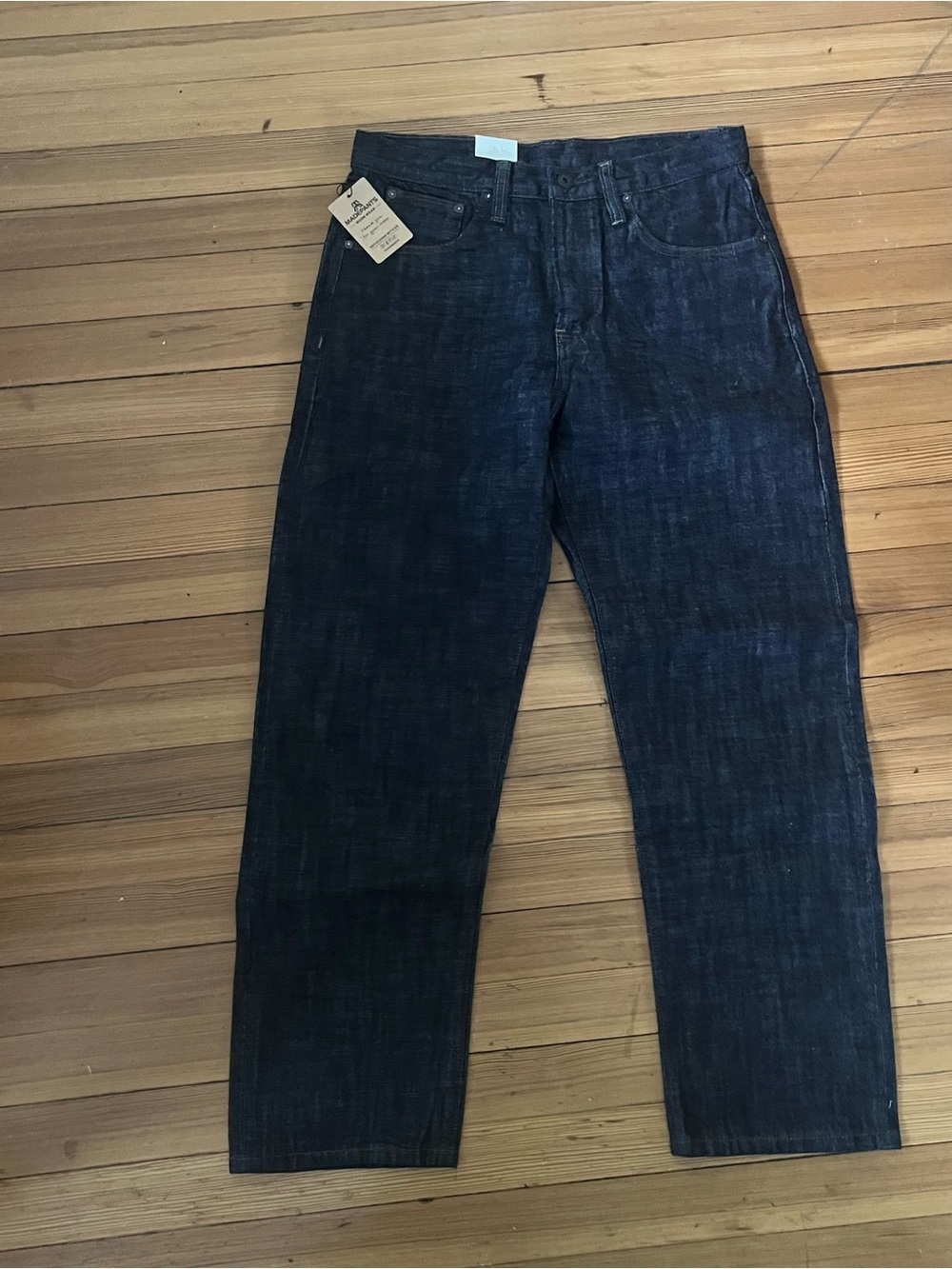 Men's Madepants Selvesge Indigo Straight-Leg Jeans - Classic Fit - Picture 3 of 8
